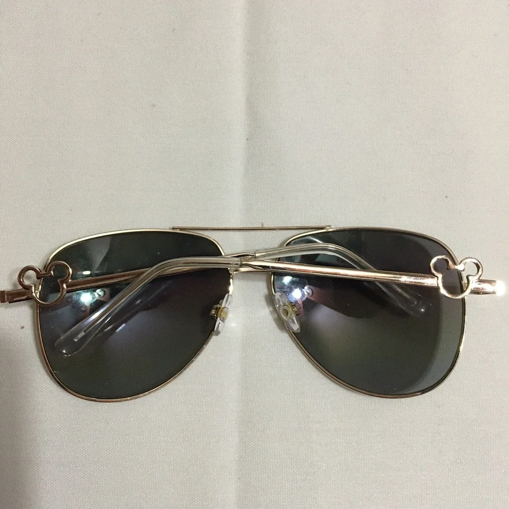 Lot of 5 Disney Sunglasses Girls One Size Multicolor Aviator Tiara Rhinestone